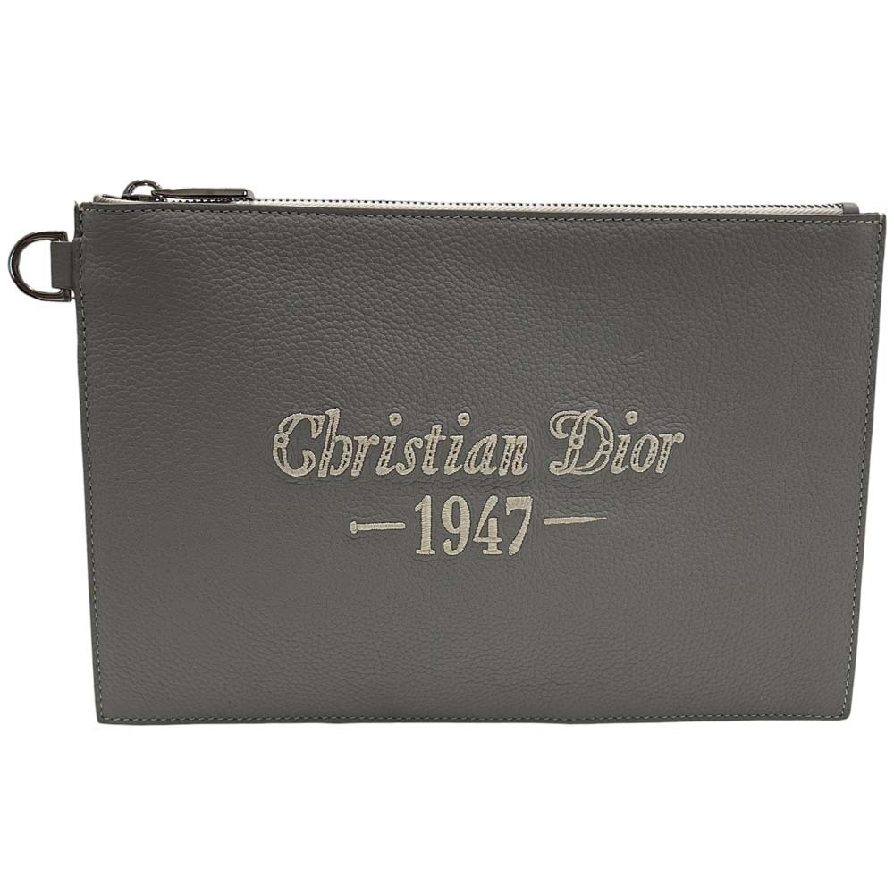Christian Dior Clutch Bag Gray - Picture 2 of 10